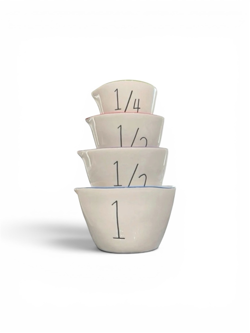 New RAE DUNN DISNEY Pixar TOY STORY Woody Nesting MEASURING CUPS Set Of 4 - Picture 4 of 6
